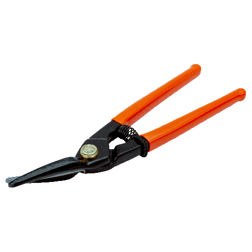 Tijera Para Chapa Industrial Tradicional De Corte Recto E Izquierdo Con Dos Hojas Delgadas Y Muelle De Retorno 270Mm  Bahco