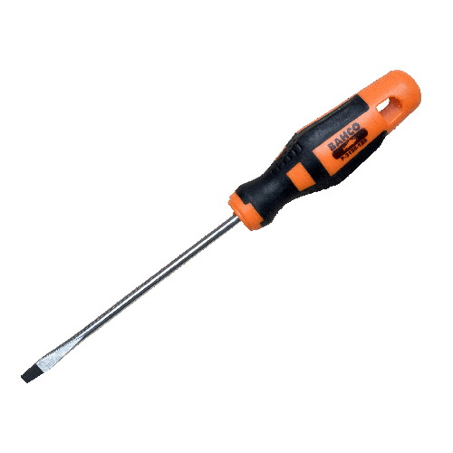 Destornillador Para Tornillos Con Cabeza Ranurada Y Mango Bimaterial 8 X 150Mm  Bahco