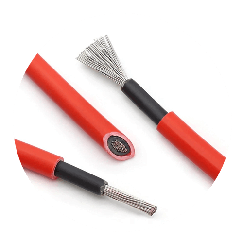 Cable fotovoltaico 1 x 2.5mm EN50618 (Rojo, x metro)