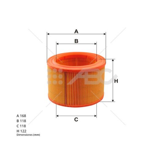 Filtro Aire Peug.306 1.9 D (Ue6) WA6429 Wix