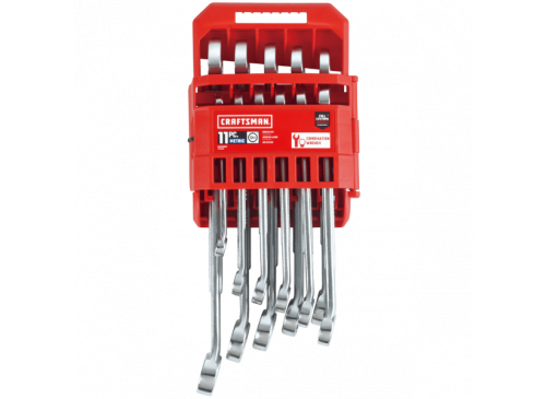 Juego de 11 Llaves Craftsman Combinadas - Sistema Mm