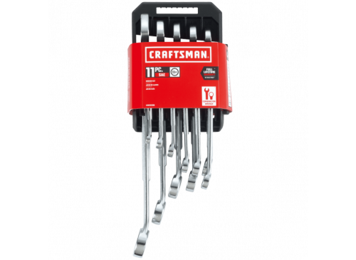 Juego de 11 Llaves Craftsman Combinadas - Sistema Sae