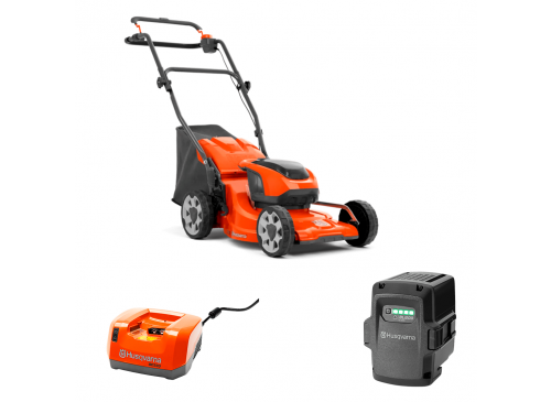 Kit Cortadora de césped Husqvarna LC 137i + Cargador QC330 + Batería BLI200