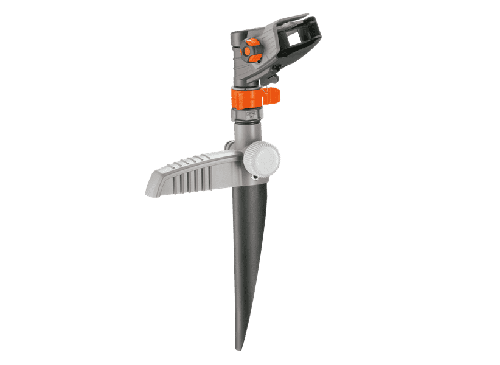 Aspersor de impacto sectorial con pinche Gardena Comfort