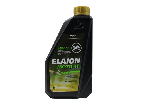 Elaion Moto 4T 10W-50 1 litro Caja 12u Ypf