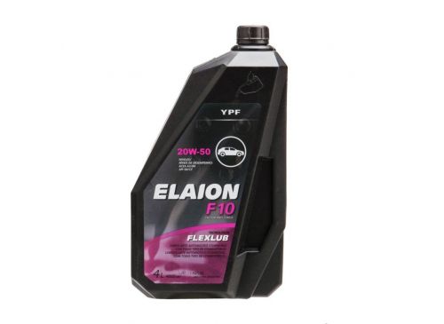 Elaion F10 20W-50 4 litros Caja 6u Ypf