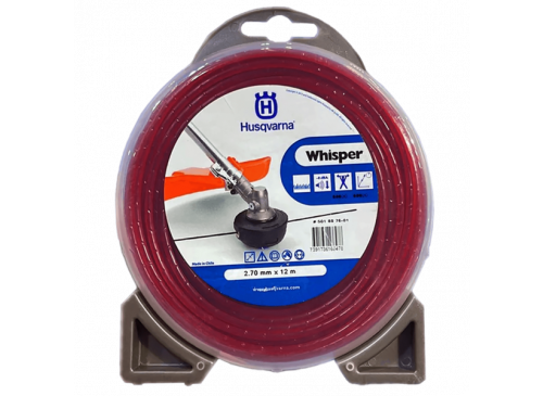 Rollo de Tanza Husqvarna Whisper 2,7mm/12m