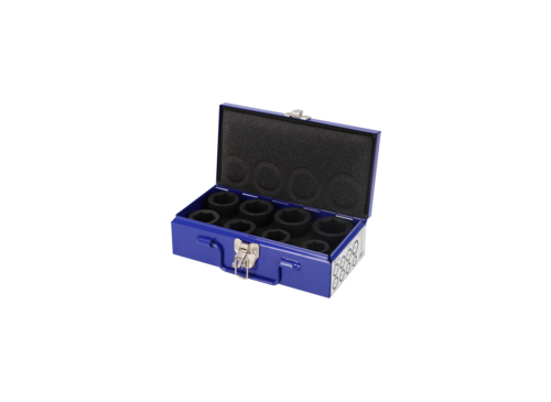Juego bocallaves impacto hexagonales de 3/4" Irimo - caja de metal - 8 piezas
