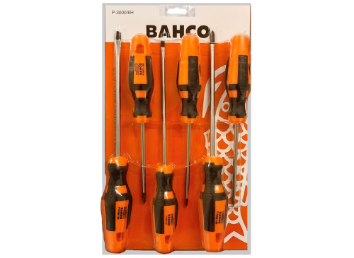 Set de destornilladores Bahco premium - 6 unidades - P-3000/6H