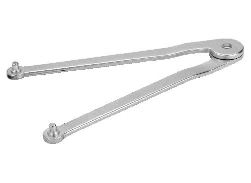 Llave De Gancho De Pasador Ajustable De 7Mm Con Acabado En Cromo  Bahco