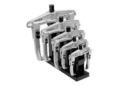 Pantalla Del Conjunto De Extractores Universal De 2 Garras Con Acabado Galvanizado  Bahco