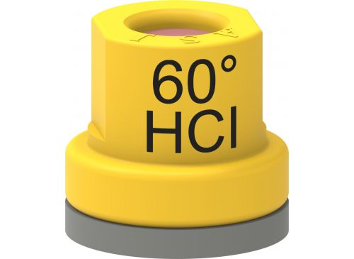 Cono Hueco Ceramica 60° Amarilla HCI6002