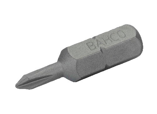 Punta 1 4 De Destornillador Estandar Para Tornillos De Cabeza Phillips Ph2 De 25Mm  100 Piezas Bolsa Plastica Bahco
