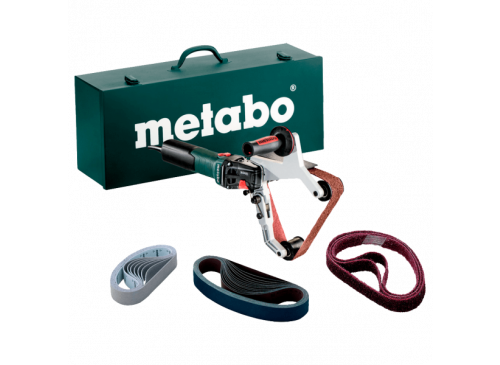 Lijadora de cinta para tubos Metabo 1550W. RBE15-180SET