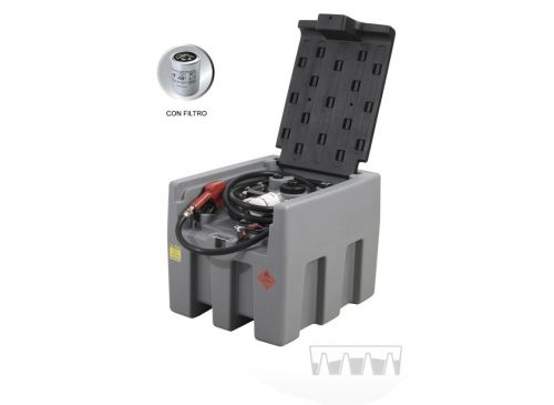 Tanque 400 Litros Con Kit Surtidor + Filtro Para Diesel 12v