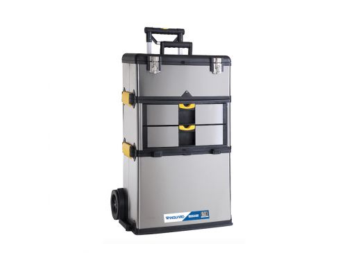 Carro Caja De Herramientas C/Ruedas Manija Extensible 57x35x83 Vanguard
