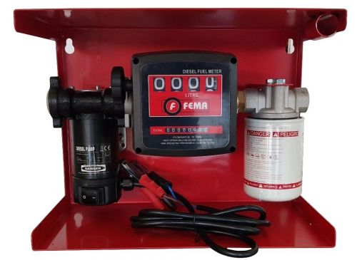 Bomba Trasvase Diesel 220V con Cuentalitros