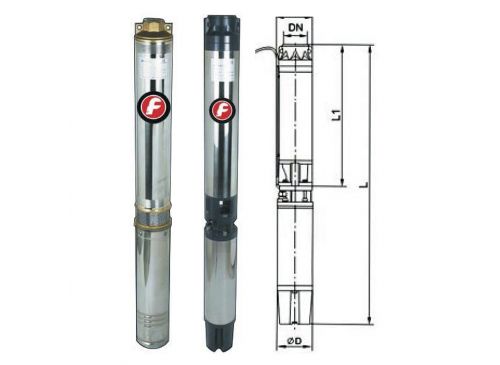 Electrobomba Sumergible Agua 6 Pulgadas 7,5 Hp 380v 5,5 Kw