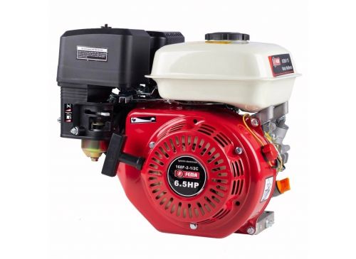 Motor 6,5hp -Eje Cilíndrico - C/Reductor -Embrague Modelo Fema 168