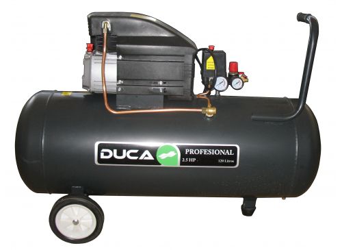 Compresor Duca Pro 2.5HP X 120Lt. 220V. C/Ruedas
