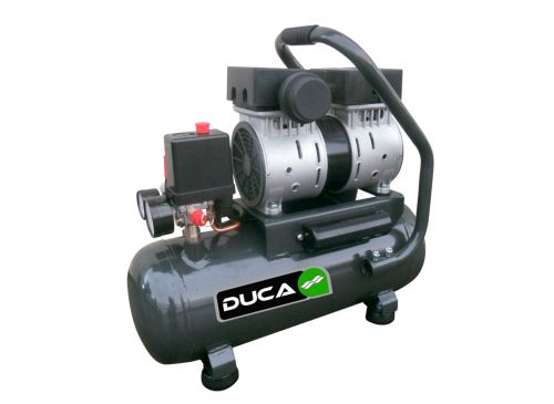 Compresor Carter Seco 12lts 1hp Duca Tanque Acero 1 Salida