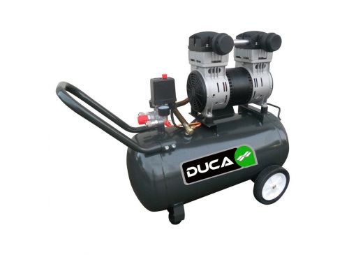 Compresor Carter Seco 50lts 2hp Duca Tanque Acero 2 Salidas