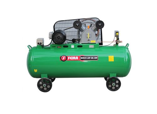 Compresor Aire Correa Fema Trifásico 330 Lts 5,5 Hp 633 L/m