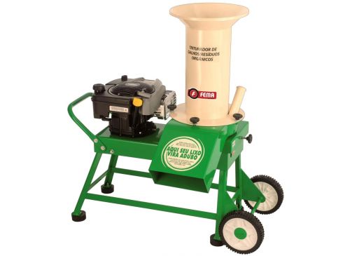 Trituradora Fema 200 - Motor Fema 6.5 hp – 3400 rpm