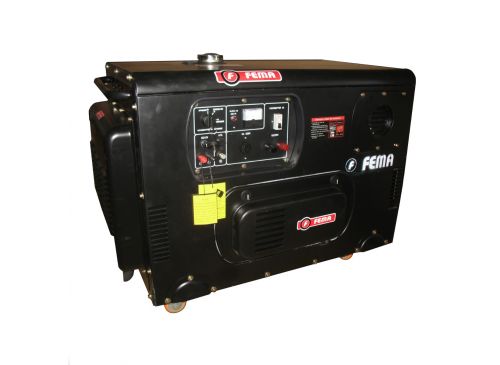 Generador Diesel Fema-15000 11.2Kva 220v Insonorizado C/Transferencia