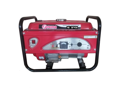 Generador Fema Rojo 6600-5.5Kva-Arran.Elec.13HP-Ohv-220V