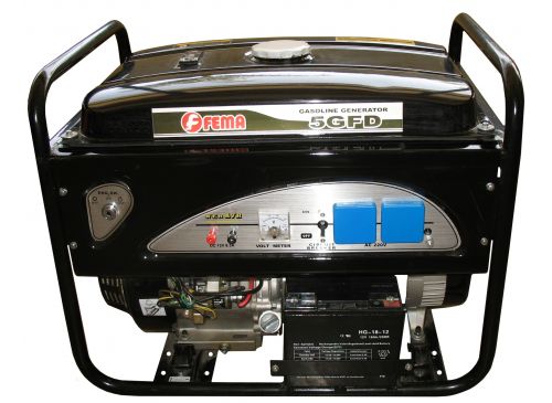 Generador Naftero Fema-6600 6.5Kva 220v Arranque Eléctrico