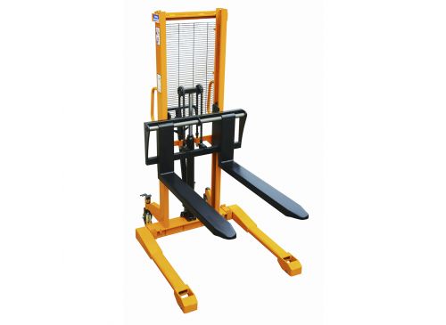 Apilador Transpalet Ajustable Fema 1500kg Altura Izado 3 Mts