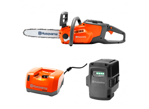kit Motosierra Husqvarna 120i + Cargador QC330 + Batería BLI200