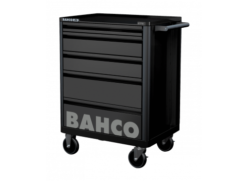Carro Herramientas Bahco serie E72 Storage HUB, de 26" Negro - 5 cajones - 1472K5BLACK