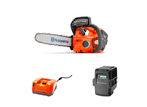 Kit Motosierra poda Husqvarna T535i XP + Cargador QC330 + Batería BLI200