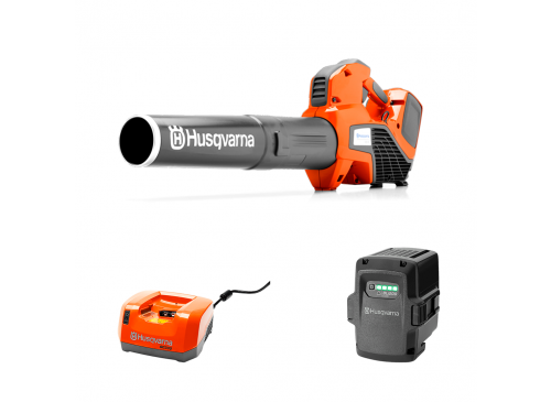 Kit Soplador Husqvarna 525i B Mark + Cargador QC330 + Batería BLI200