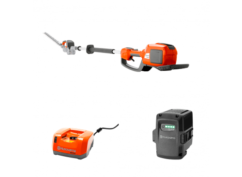 Kit Cortacerco Altura Husqvarna 520i HE3 + Cargador QC330 + Batería BLI200