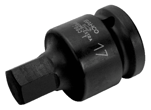 Bocallaves De Impacto Cuadro De 1/2 Para Tornillos De Cabeza Hexagonal De 14Mm Acabado De Fosfato 67Mm Bahco