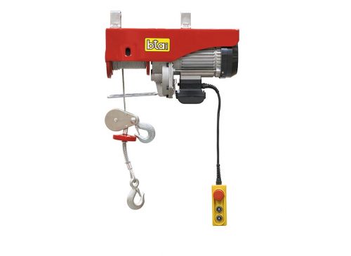 Aparejo Electrico Bta 400/800 Kg – 6/12 Mts Alzada – 220v