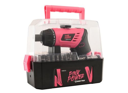 Atornillador a bateria Dowen Pagio Pink Power - 3.6v – 50 piezas