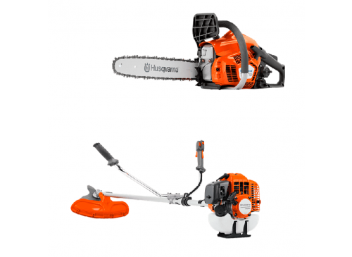 Promo Desmalezadora Husqvarna 143RII + Motosierra Husqvarna 120