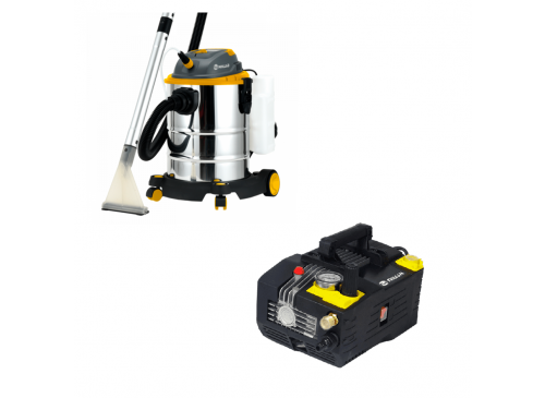 Promo Lava-Aspiradora profesional Niwa LANW-1225i 1200W + Hidrolavadora Eléctrica Modelo HDNWPRO10