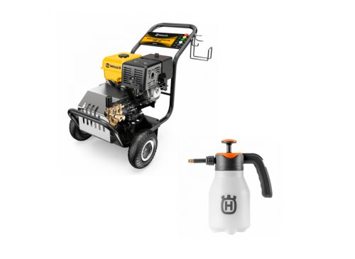 Promo Hidrolavadora a combustión Niwa LNW-150 + Pulverizador Manual Husqvarna 301 SM