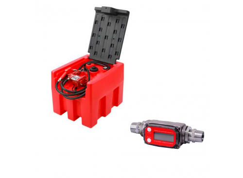 Promo Tanque 200 Litros C/Kit Surtidor P/Nafta 12v Fema + Cuenta Litros Electrónico de Regalo