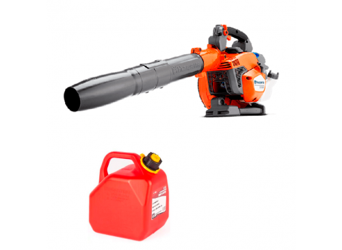 Promo Soplador Husqvarna 525BX + Bidón Plástico C/Pico 5 Lts de Regalo