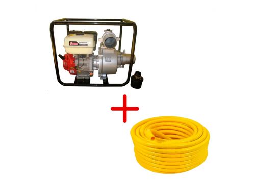 Combo Motobomba Fema 9Hp + Manguera de 4" 20Mts