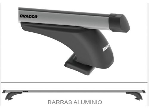 Juego Barras De Aluminio Oval Largo 97Cm Bracco