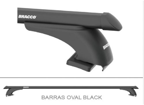 Juego De Barras Oval De 105 Cm Con Agujeros Fijacion Bracco