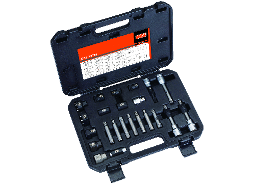 Juego De Extractores Para Alternador  24 Piezas Estuche Plastico Bahco