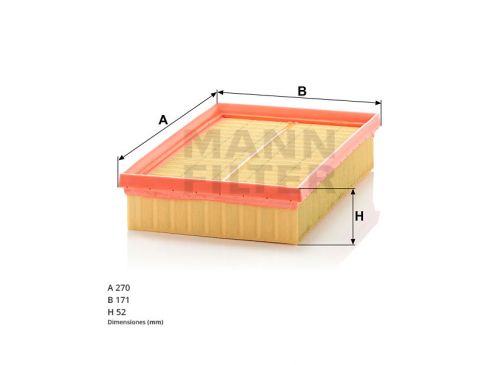 Filtro Aire Stylo 1.9 2002 (Ue1) # C28105 Mann